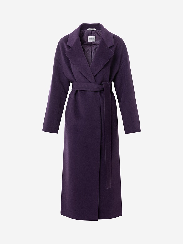 Пальто из шерсти с мембраной и утеплённой спинкой POMPA арт.1016084p90072