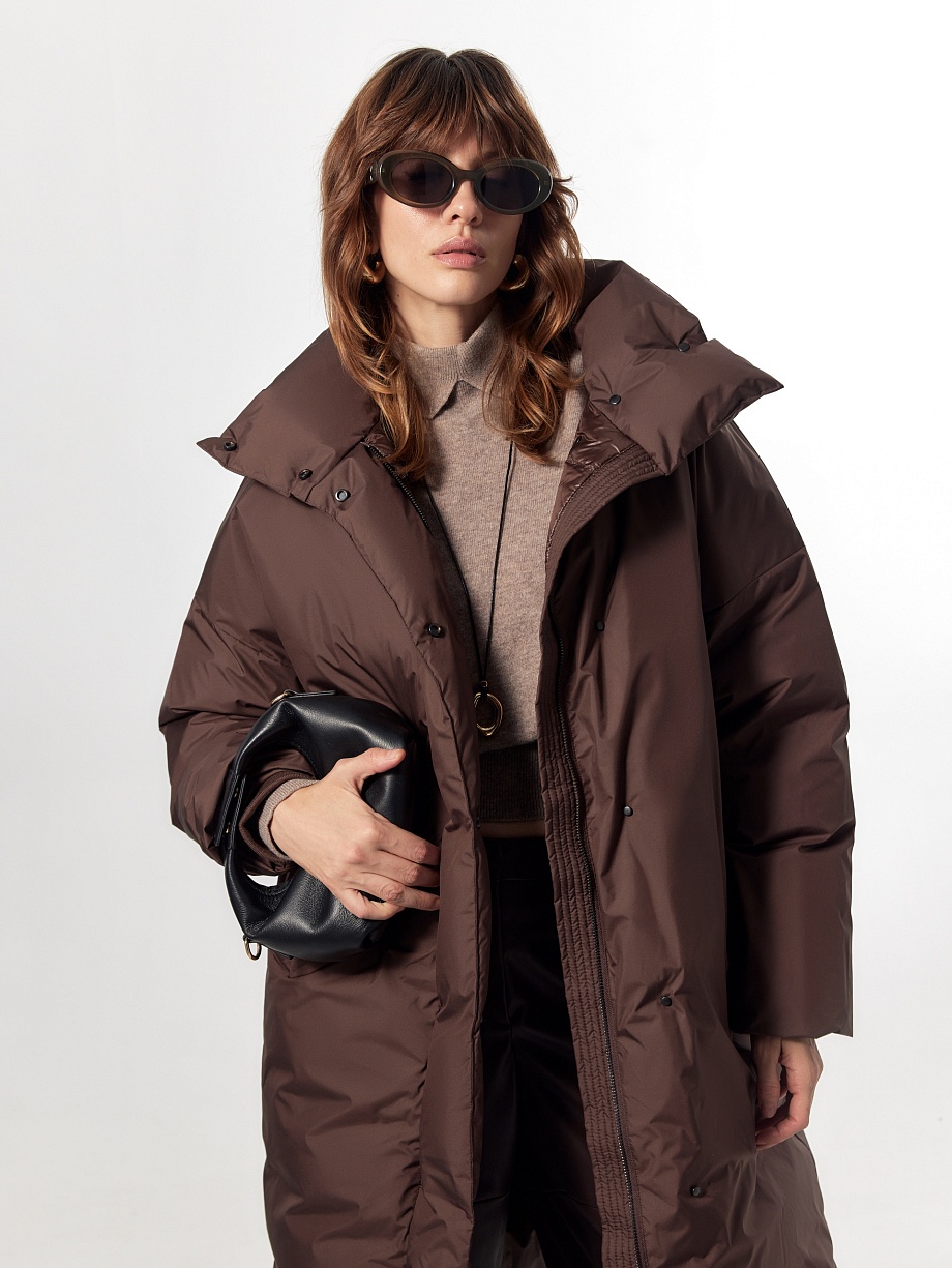 Пуховик с мембраной и утеплителем 90% пух и 10% перо