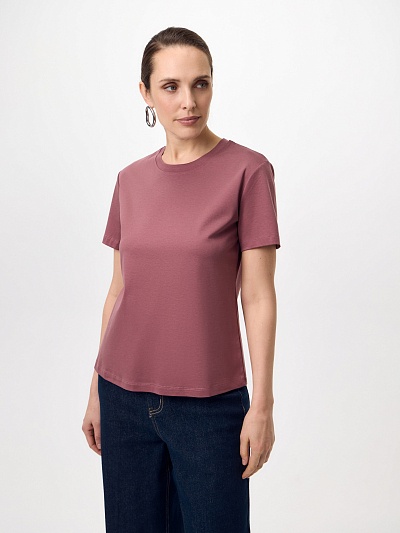 Футболка из 100% мерсеризированного хлопка POMPA