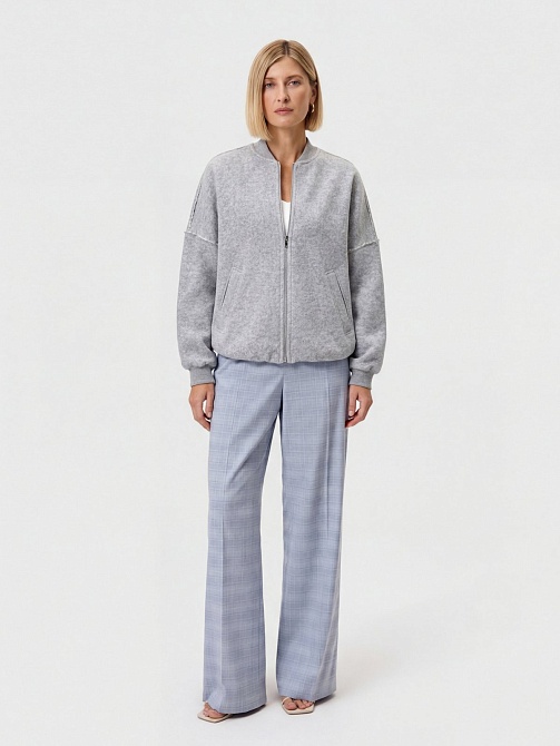 Жакет-бомбер из 100% хлопка