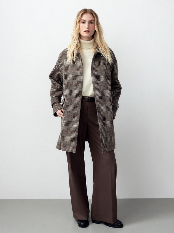 Полупальто из шерсти с мембраной