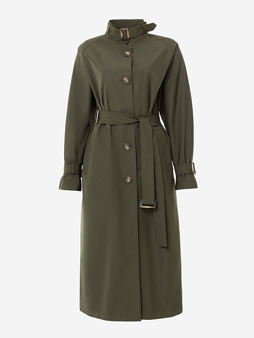 Тренч женский цвета хаки