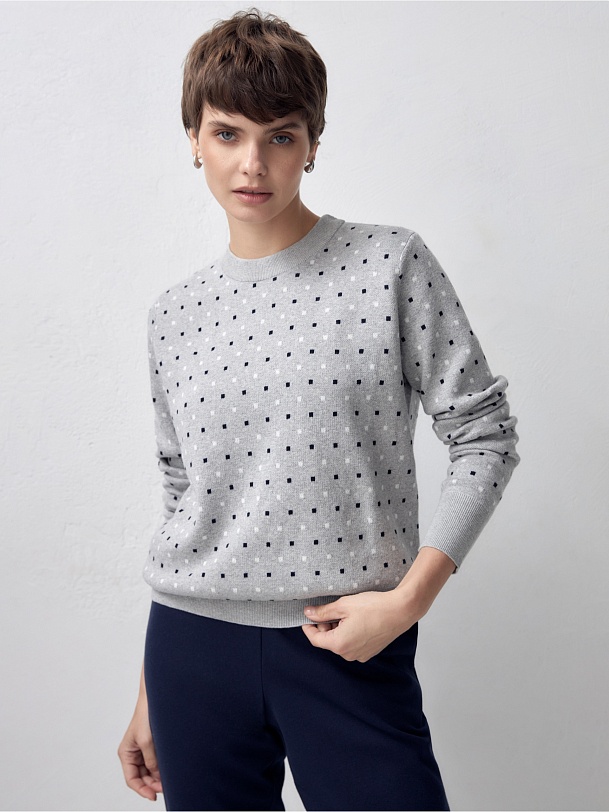 Базовый хлопковый джемпер