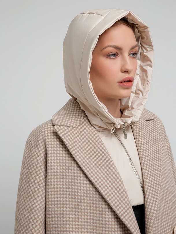 Пальто двубортное демисезонное с мембраной