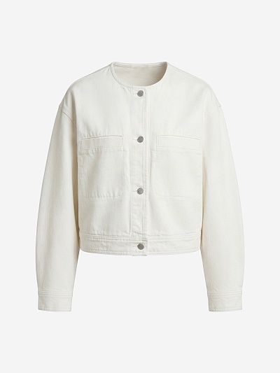 Джинсовая куртка из 100% хлопка POMPA