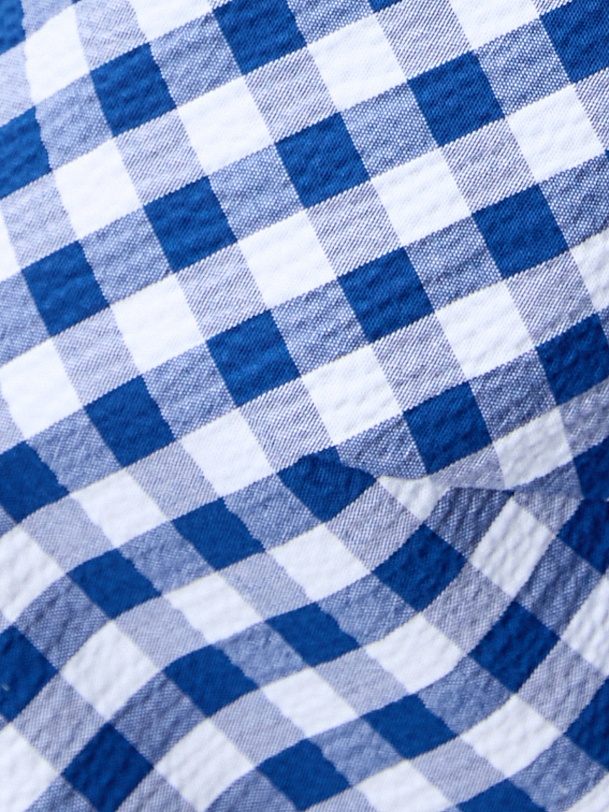 Платье из хлопка с объемными рукавами 