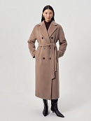 Пальто из шерсти и шелка с мембраной и утеплённой спинкой POMPA арт.1015972p90086