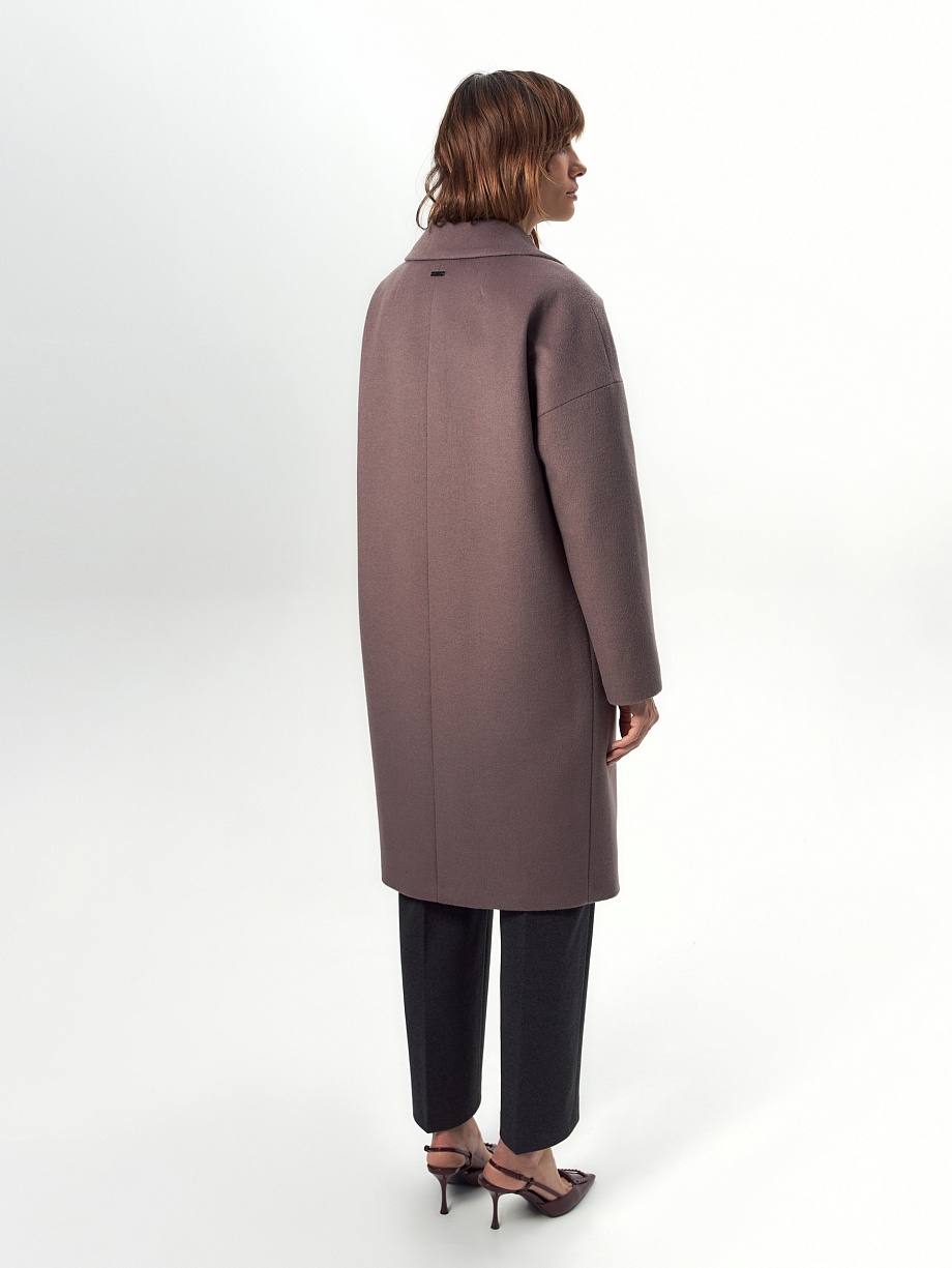 Шерстяное пальто с мембраной