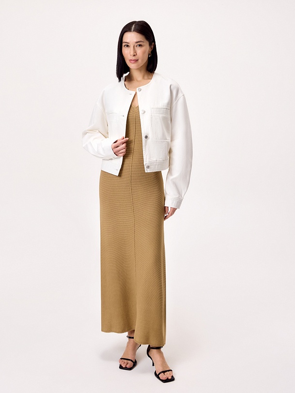 Джинсовая куртка из 100% хлопка