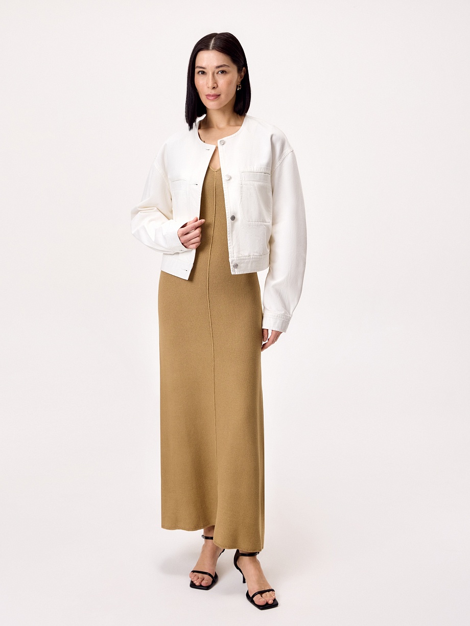 Джинсовая куртка из 100% хлопка