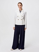 Укороченный жакет из фактурного трикотажа POMPA арт.3103050re0903