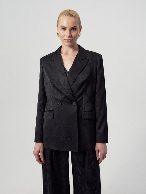 Жакет из жаккарда