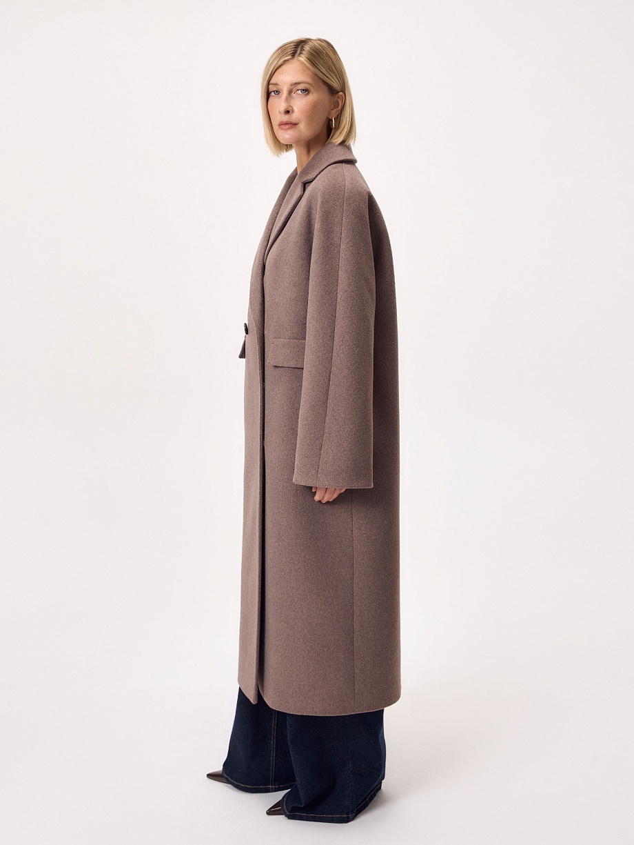 Пальто из шерсти с мембраной