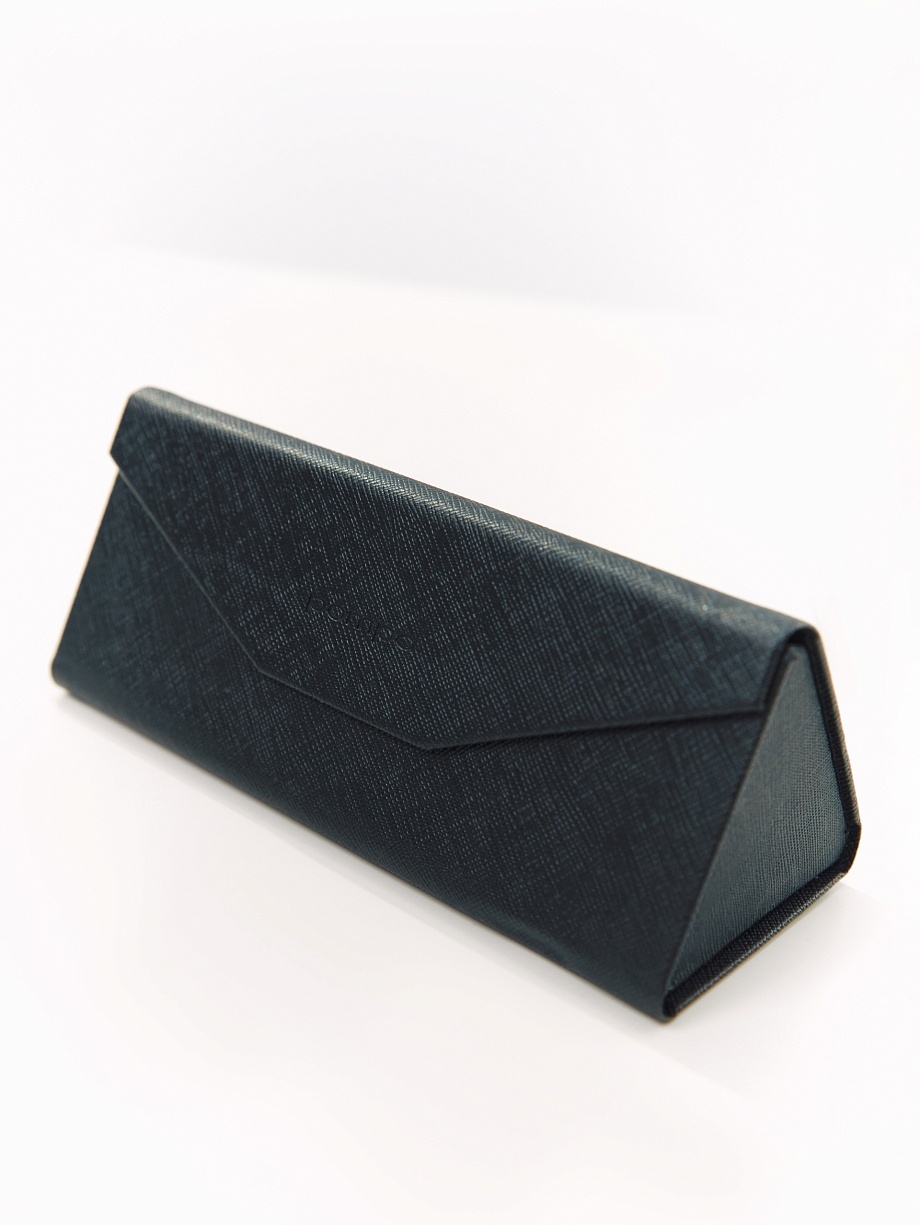 Складной футляр для очков из искусственной кожи