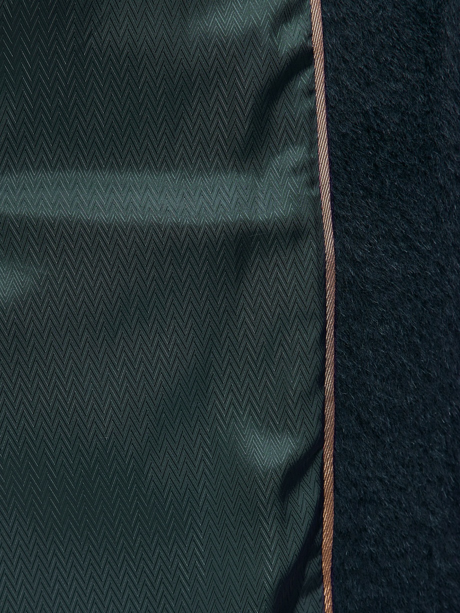 Куртка-бомбер из премиальной шерсти Альпака Бэби Сури