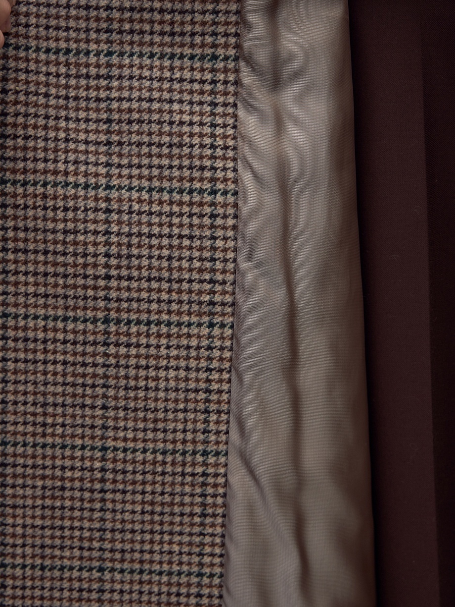 Шерстяное пальто с мембраной