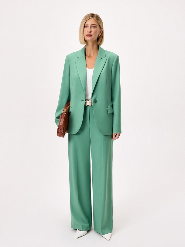 Жакет из костюмной ткани с вискозой