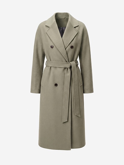 Пальто из шерсти с мембраной