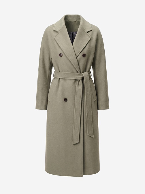 Пальто из шерсти с мембраной