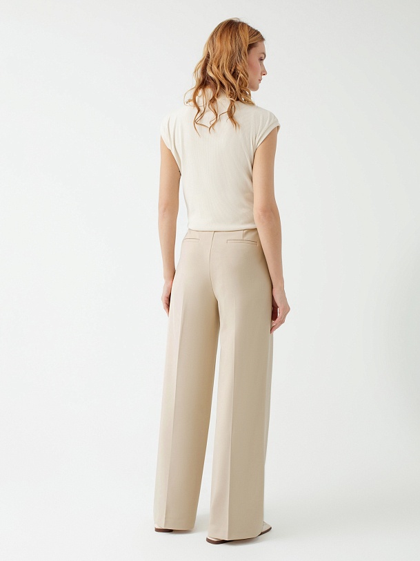 Брюки женские прямые широкие