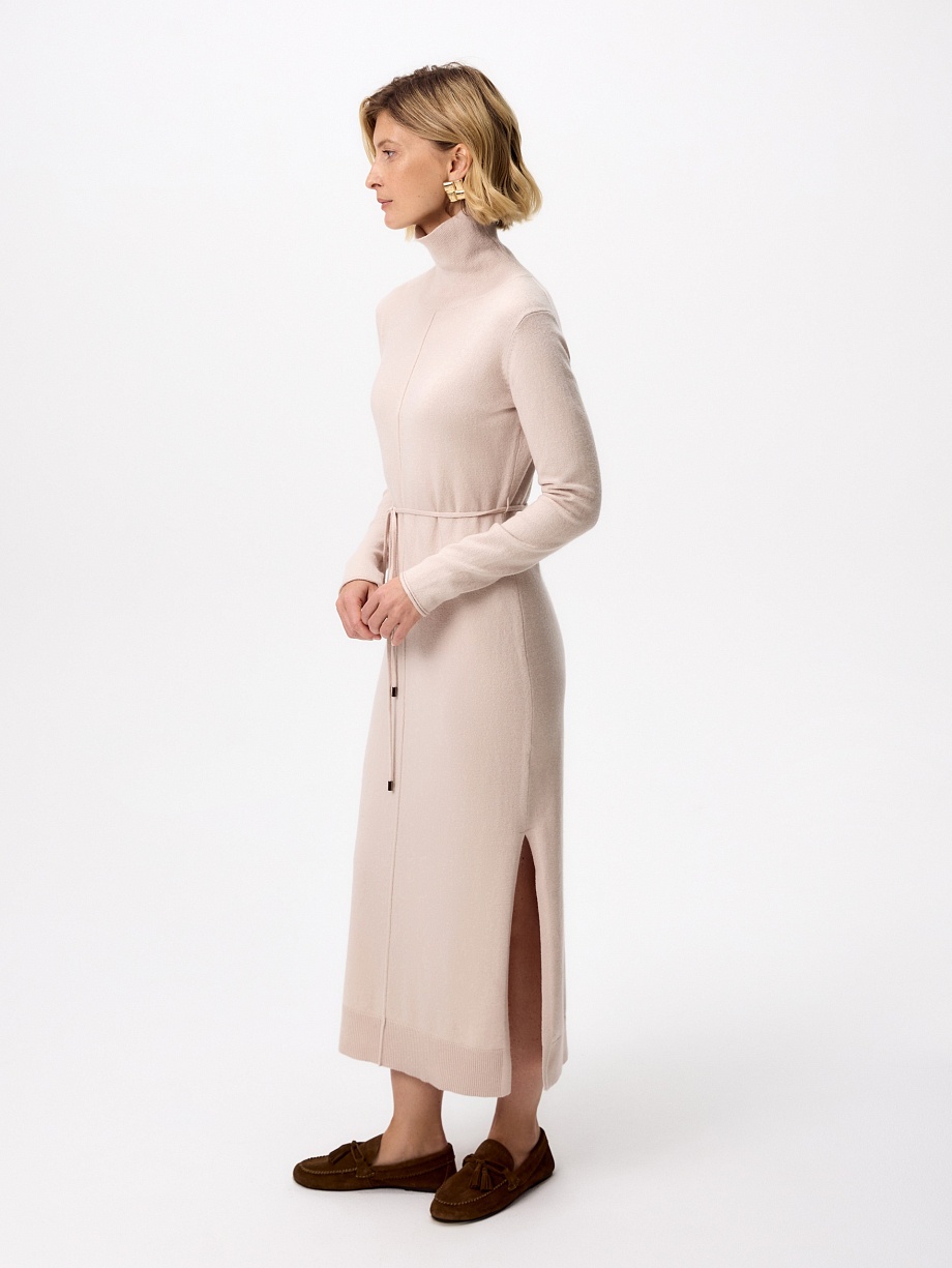 Платье из шерсти с ангорой