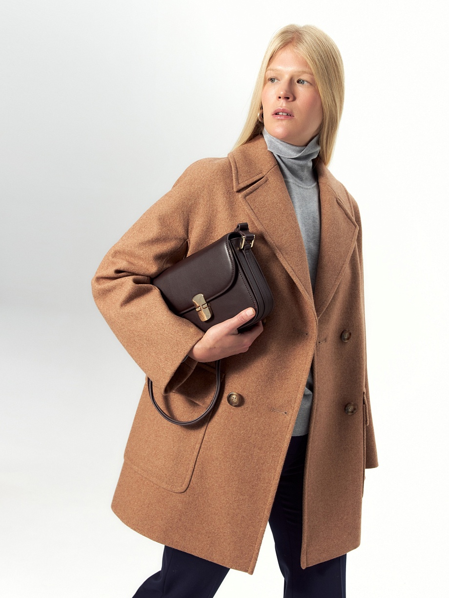 Полупальто из шерсти с мембраной