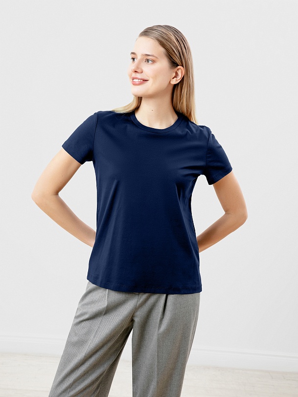 Базовая футболка из хлопка