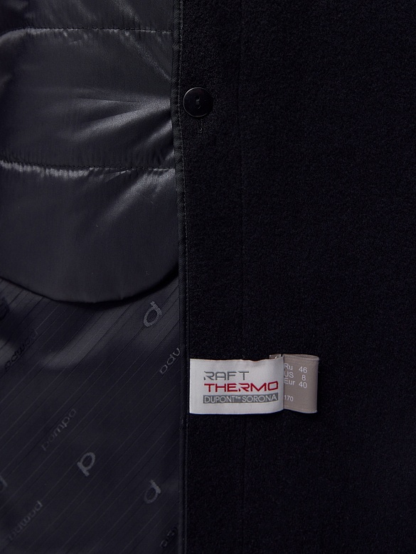 Пальто из премиальной шерсти с мембраной и съёмной подстёжкой POMPA арт.1016170p91199