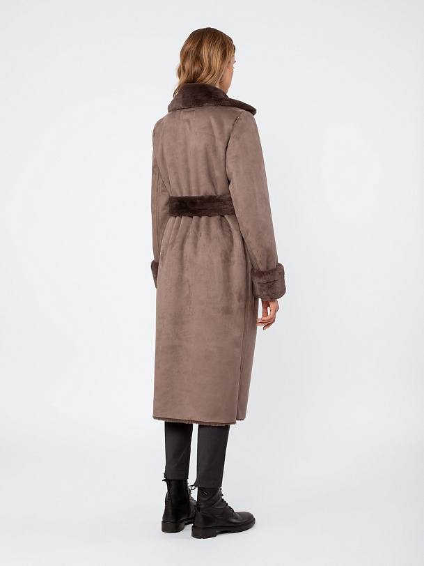 Дубленка из экомеха