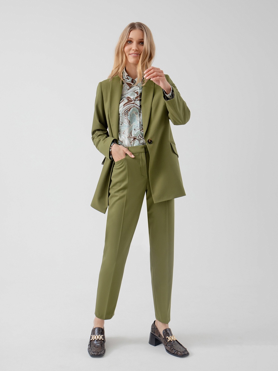 Классические брюки прямого силуэта