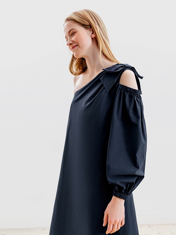 Платье свободное из 100% хлопка