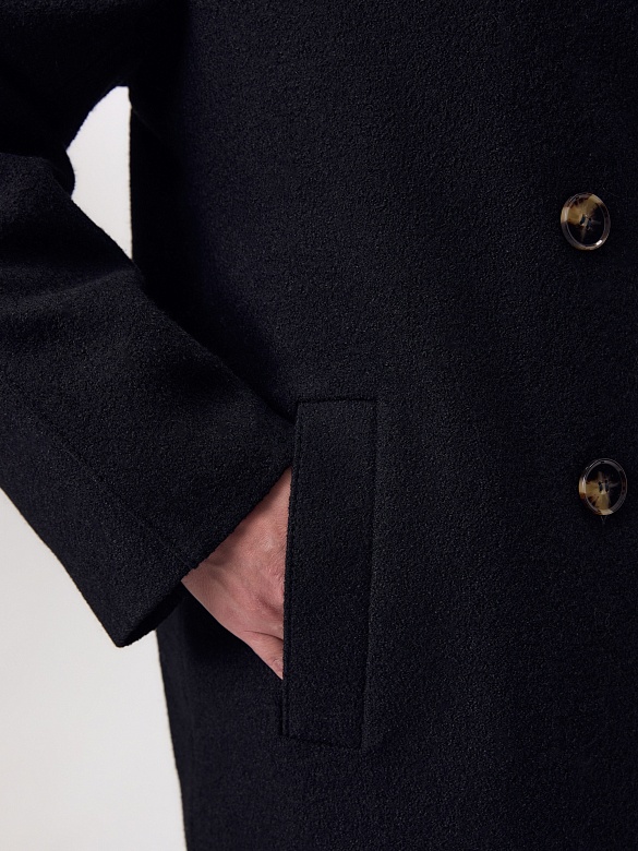 Полупальто из премиальной шерсти с мембраной POMPA арт.1014925p10099