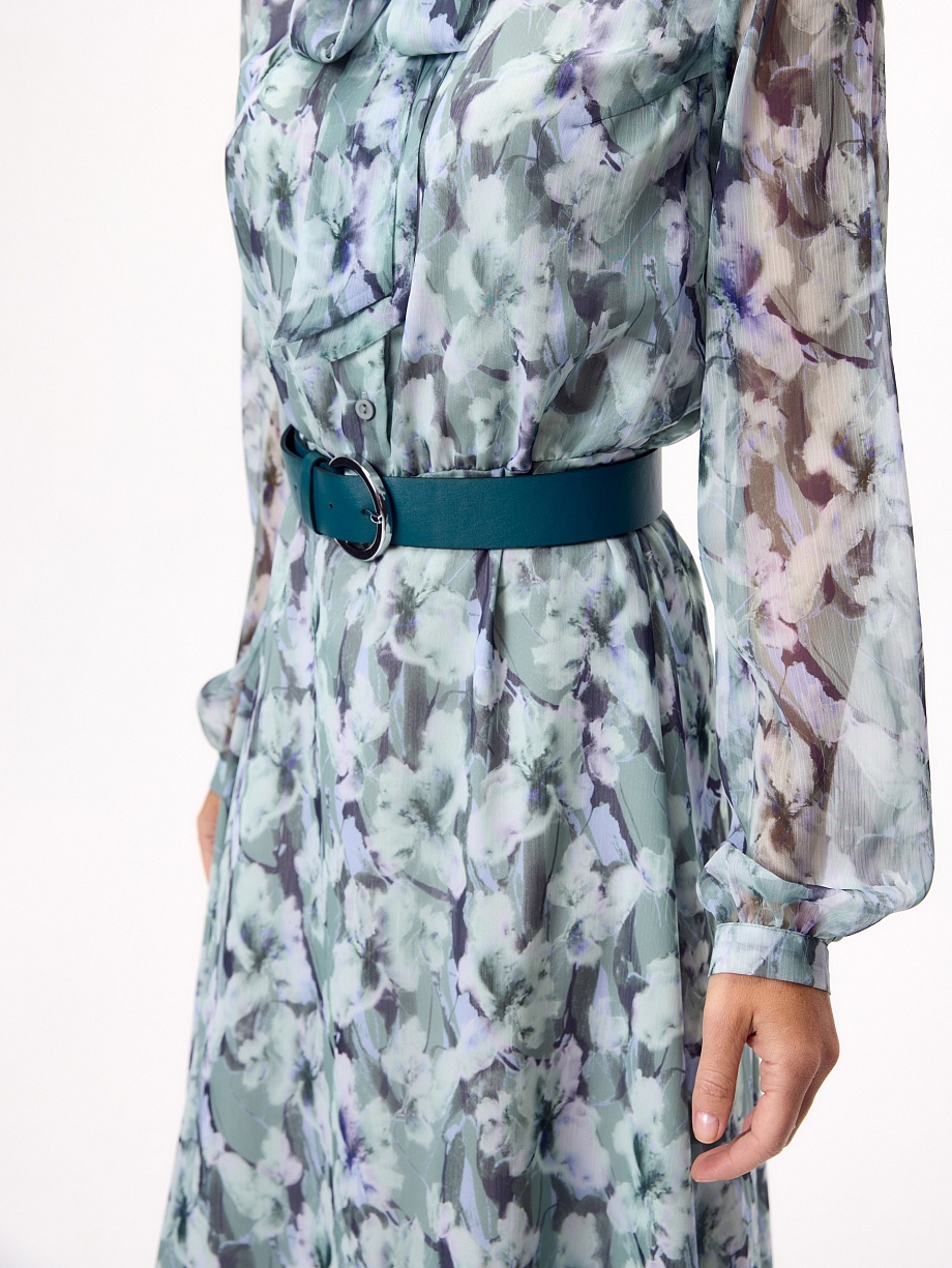 Платье из шифона