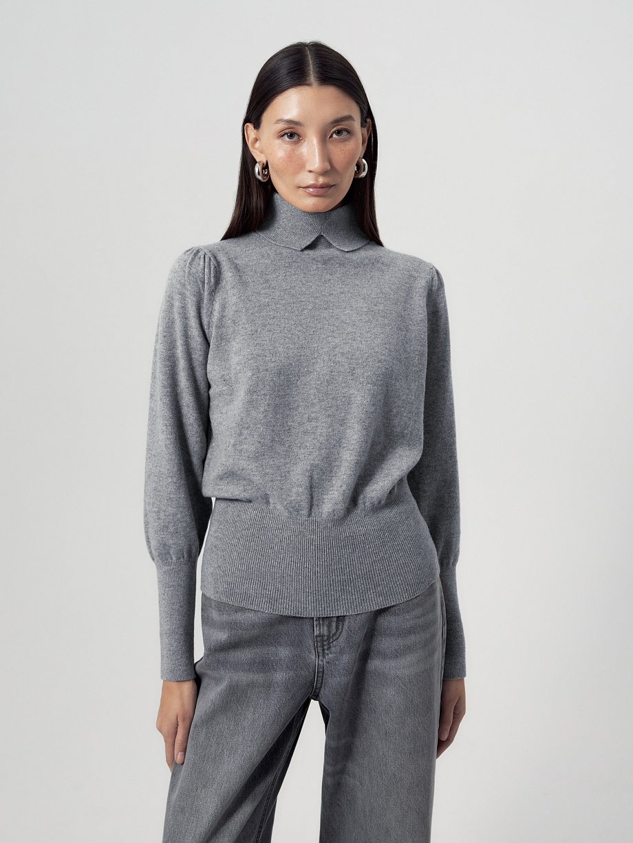 Свитер из шерсти мериноса и кашемира