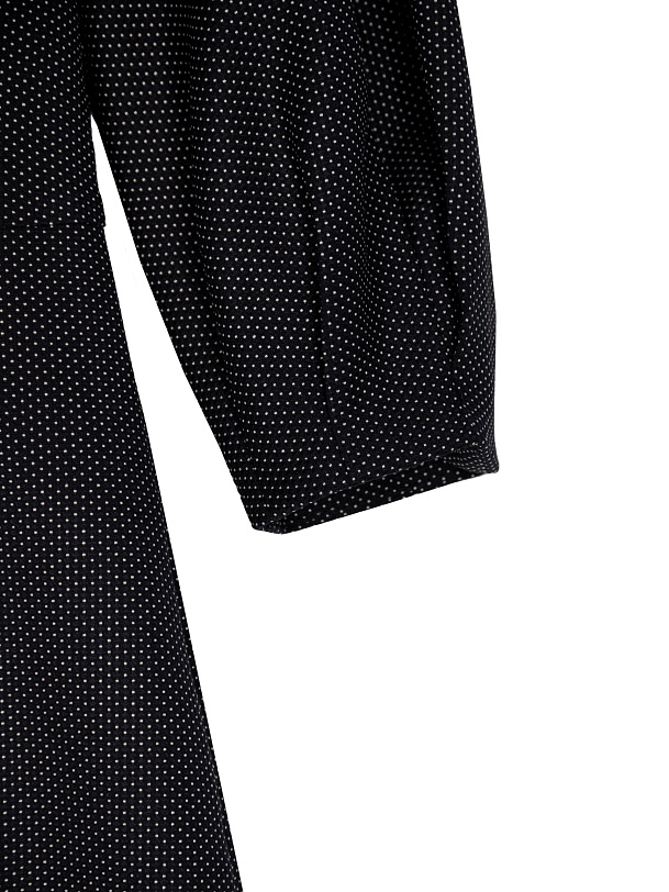 Платье миди из вискозной костюмной ткани