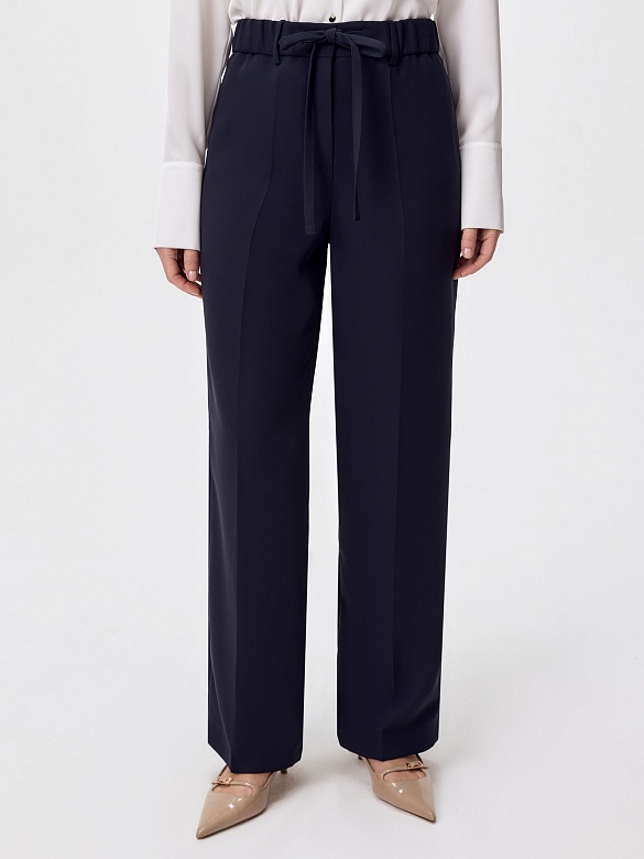 Брюки на эластичном поясе с кулиской POMPA арт.3111362se1164