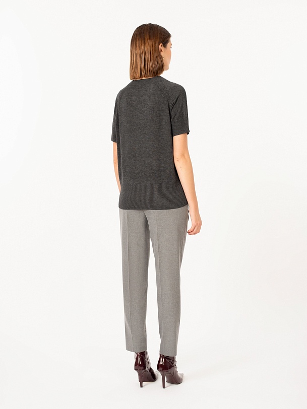 Джемпер женский с коротким рукавом