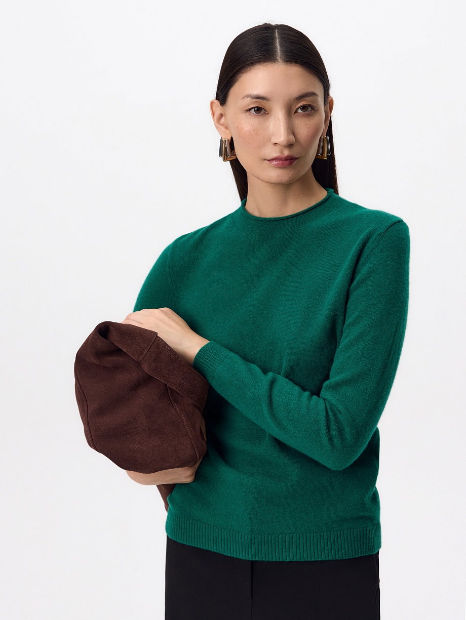 Джемпер из шерсти мериноса и кашемира