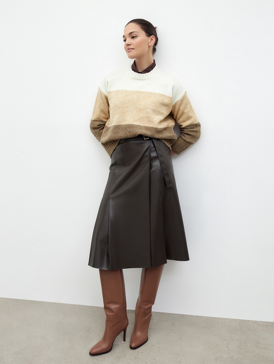 Вязаный джемпер из смесовой пряжи