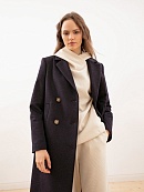 Двубортное пальто с мембраной POMPA арт.1013321p10072