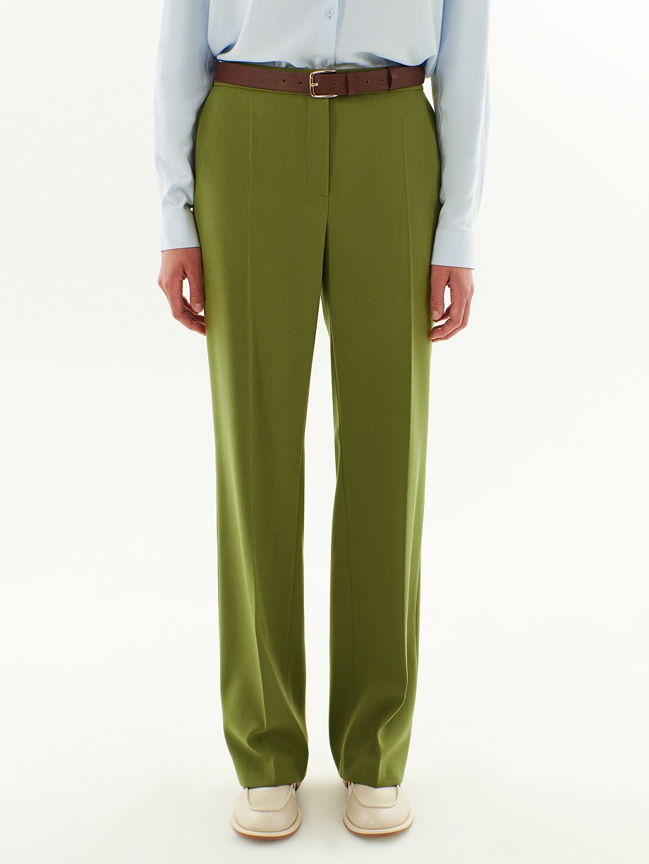 Классические прямые брюки со стрелками