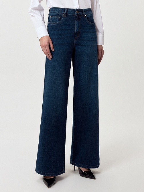 Прямые джинсы из 100% хлопка