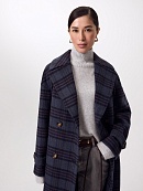 Шерстяное пальто еврозима с мембраной и утепленной спинкой POMPA арт.1012944p90090