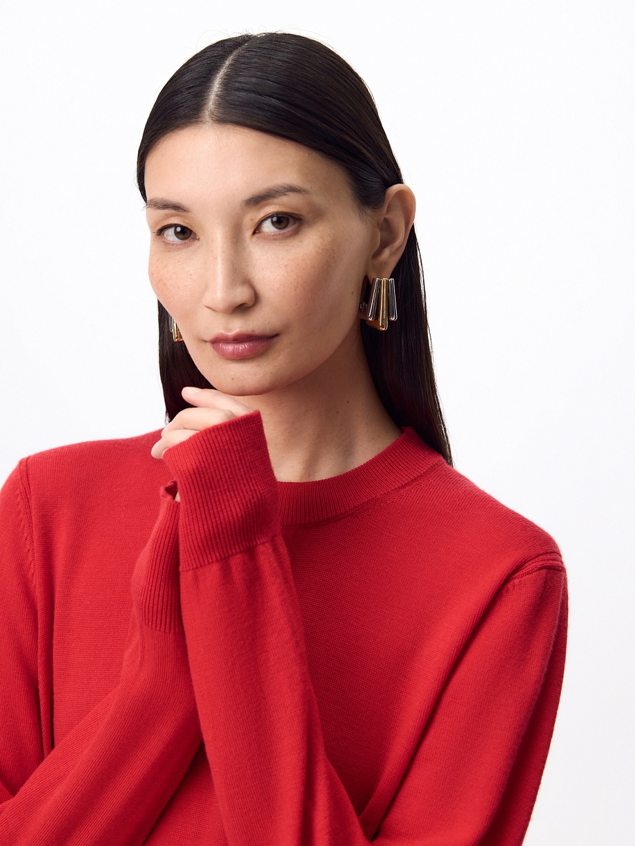 Джемпер из шерсти мериноса и кашемира