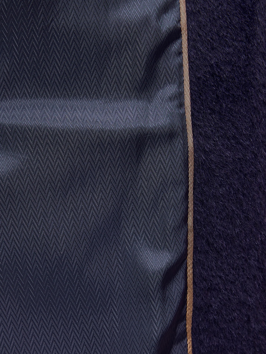 Куртка-бомбер из премиальной шерсти Альпака Бэби Сури