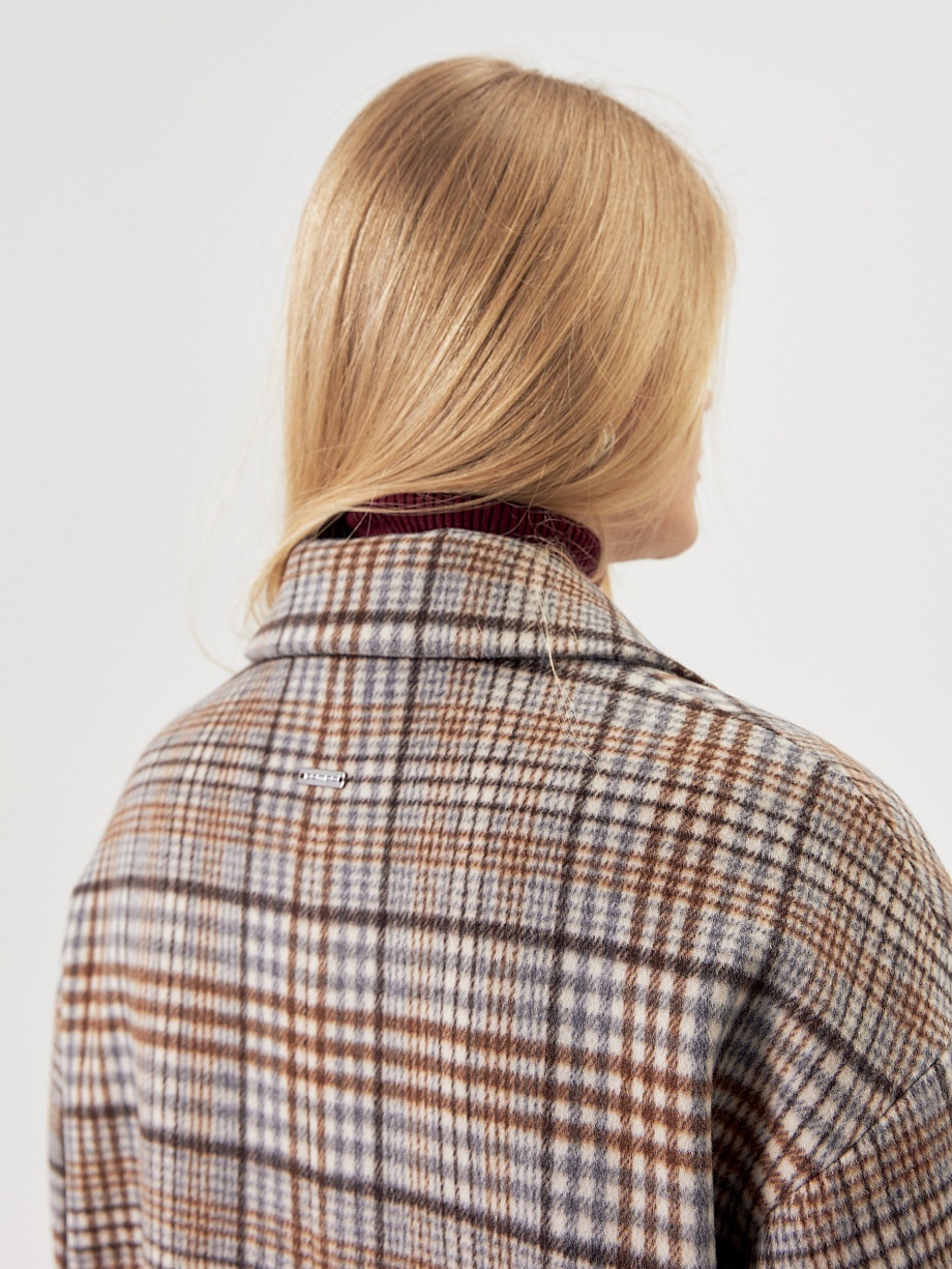 Шерстяное пальто с мембраной