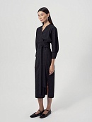 Платье на запах из фактурной ткани POMPA арт.2136471so0299