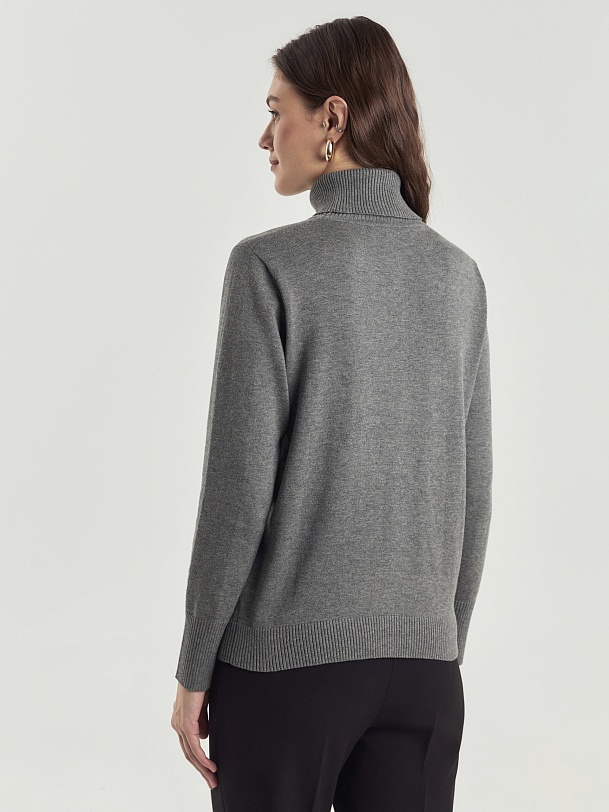 Водолазка из вискозы и хлопка