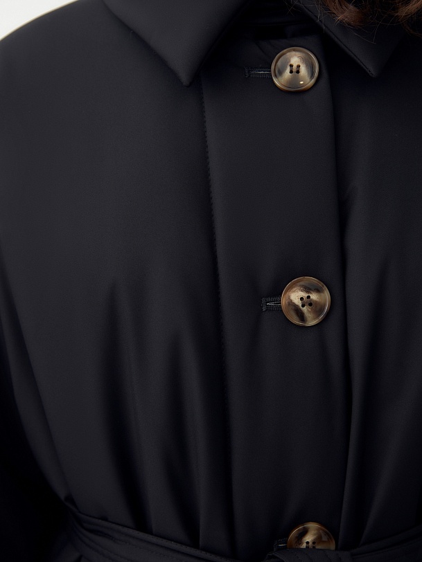 Пальто зимнее утепленное с мембраной