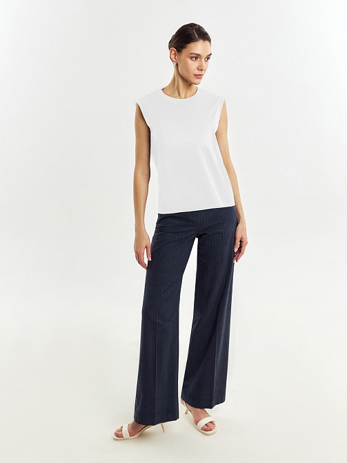 Топ из мерсеризированного хлопка